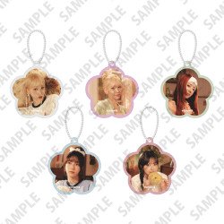 [線下] LE SSERAFIM CAFE - Random Acrylic key chain