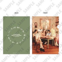 [線下] LE SSERAFIM CAFE - A4 clear file