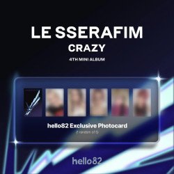 [hello82夾卡] LE SSERAFIM- [CRAZY] PB Ver.
