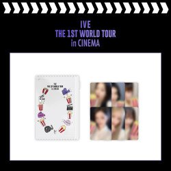 [SW] IVE - CINEMA MD - PHOTOCARD POUCH + RANDOM PHOTOCARD SET