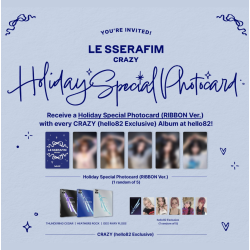 [👑hello82] LE SSERAFIM- [CRAZY] 假日特別版