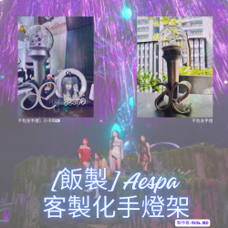 [飯製] Aespa 客製化手燈架