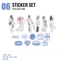 [👑線下] GFRIEND - Sticker Set - Season of Memories MD