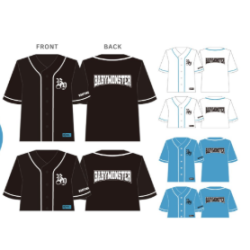 [BMJP] BABYMONSTER- Baseball shirt - 25 SUMMER