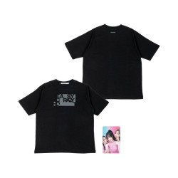 [👑線下] LE SSERAFIM - S/S T-SHIRT (BLACK) - EASY CRAZY HOT MD
