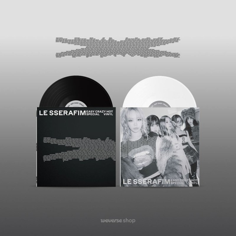 WV] LE SSERAFIM - EASY-CRAZY-HOT' Special Vinyl