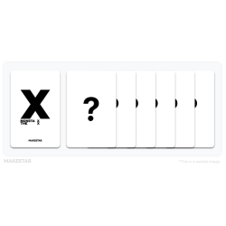 [MS] MONSTA X - PRE-ORDER PHOTOCARD - 'THE X'