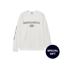 [WV] QWER - Long Sleeve T-Shirt (White) - Born2Rock Popup