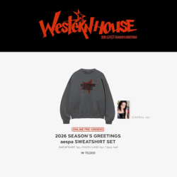[WV] aespa - SWEATSHIRT SET - 2026 SG MD