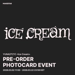 [MS] YUNA - Pre-order - Ice Cream