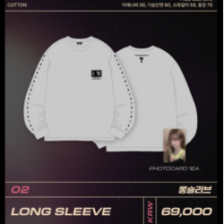 [👑線下] YENA - LONG SLEEVE - SoNear_YetSoFar_Another_Wo2ld MD