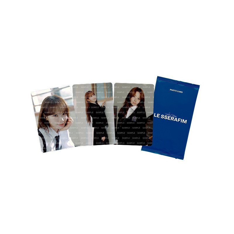 WVJP] LE SSERAFIM- Photocard - School Days