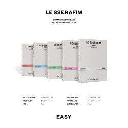 [Weverse GL/JP] LE SSERAFIM - 'EASY' [COMPACT]