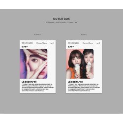 [Weverse GL/JP] LE SSERAFIM - 'EASY' [Weverse Ver]