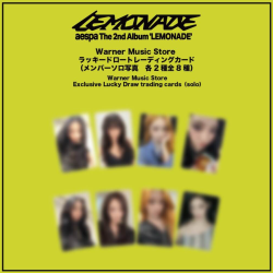 [WMG] aespa - Exclusive Lucky Draw - Lemonade