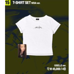 [WV] aespa - T-shirt Set WDA Ver - MAKE IT LEMONADE MD