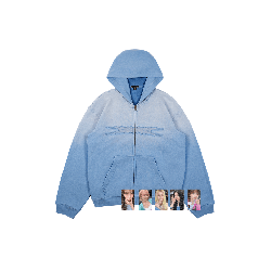 [WV2] LE SSERAFIM - Routing Zip-up Hoodie (Skyblue) - US Pureflow Tour MD