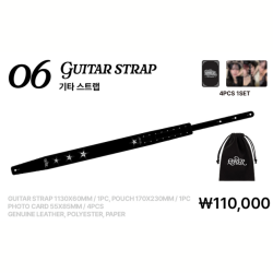 [👑線下] QWER - Guitar Strap - THE STARSIGN MD