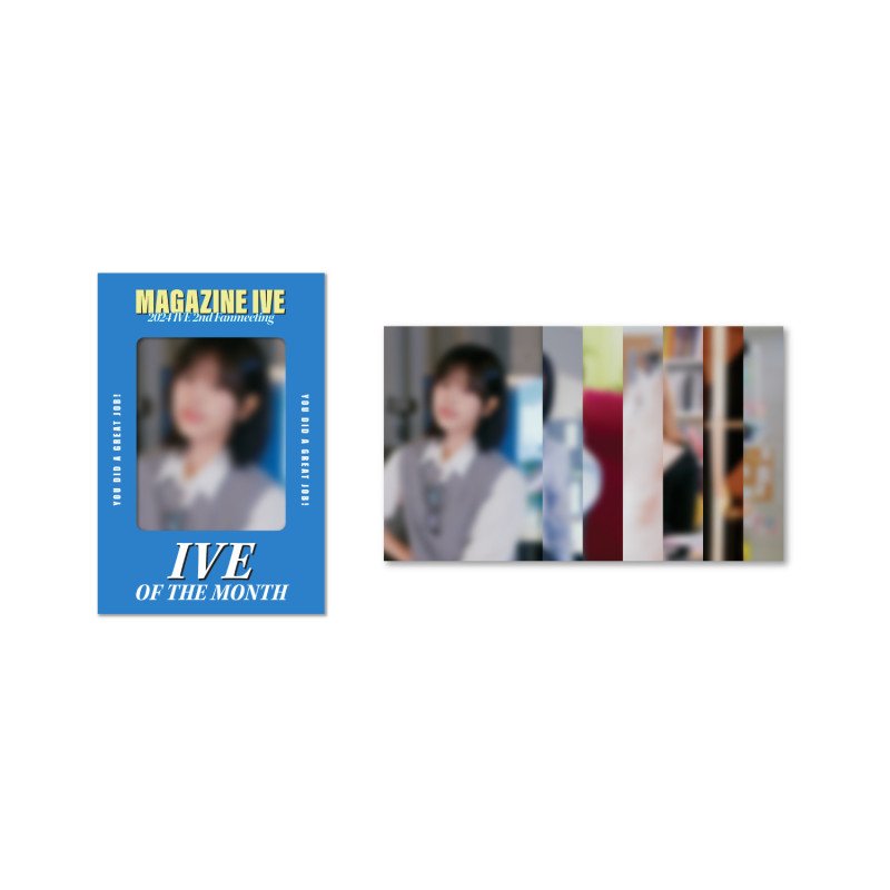 [StarshipKR]＜MAGAZINE IVE＞ FRAME ENVELOPE + POST CARD SET