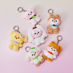 [LineKR] minive mini minini PLUSH KEYRING