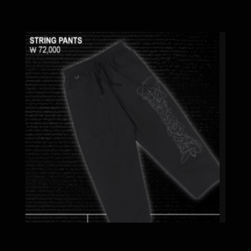 パンツ aespa Armageddon STRING PANTS Yes24] AESPA - String Pants [Armageddon MD]