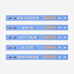 [WVJP] LE SSERAFIM FM - RUBBER BRACELET