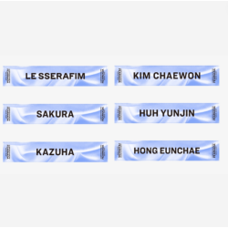 [WVJP] LE SSERAFIM FM - SLOGAN TOWEL