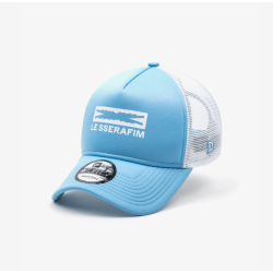 [WV] LE SSERAFIM New ERA TRUCKER CAP (BLUE)