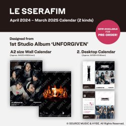 [FUN’S PROJECT] LE_SSERAFIM 日曆